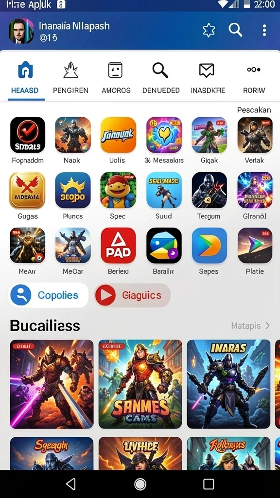 8qr - Leaderboard yang menunjukkan peringkat global pemain.