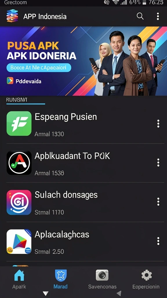 l777 - Tampilan antarmuka yang bersih dan mudah digunakan.
