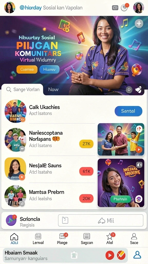siap108 - Interaksi sosial yang menyenangkan dengan fitur multiplayer.